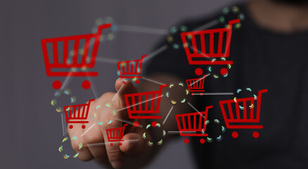 Poster - Boost your online sales with our e-commerce solutions. Drive traffic and increase conversions.