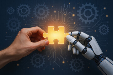 Poster - Collaborative integration between human insight and robotic technology drives innovative business solutions forward
