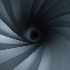 Poster - Abstract spiral design in muted tones.