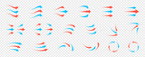 Airflow and ventilation vector set with hot and cold wind, arrows, fans, filters and stream lines. Clean transparent graphics for HVAC, purifier, conditioner or room climate control illustrations. Airflow and ventilation vector set with hot and cold wind, arrows, fans, filters and stream lines. Clean transparent graphics for HVAC, purifier, conditioner or room climate control illustrations.