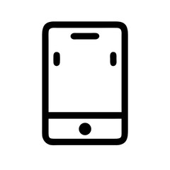 Clean Smartphone Icon Full-Screen Mobile App Design