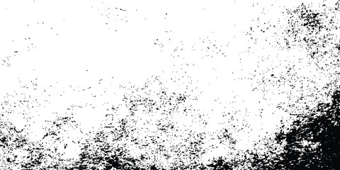 Poster - Grunge black and white grunge texture design isolated white background. Dust distress grainy grungy effect, distressed backdrop Vector Illustration,