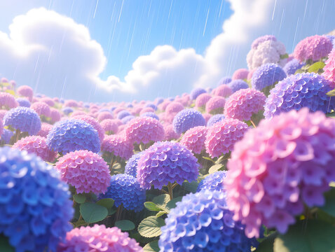 Colorful flower graphic poster PPT background, abstract flower computer wallpaper background