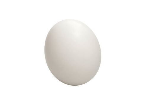  white egg isolated on white background PNG, ai generated