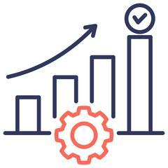Poster - Improvement Dual Tone Icon