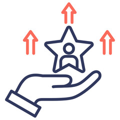 Poster - Talent Dual Tone Icon