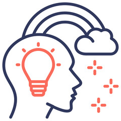 Poster - Inspiration Dual Tone Icon