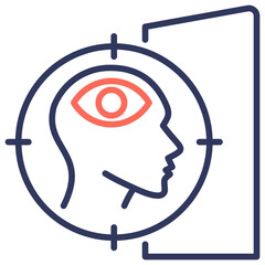 Poster - Self Awareness Dual Tone Icon