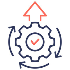 Poster - Improve Dual Tone Icon