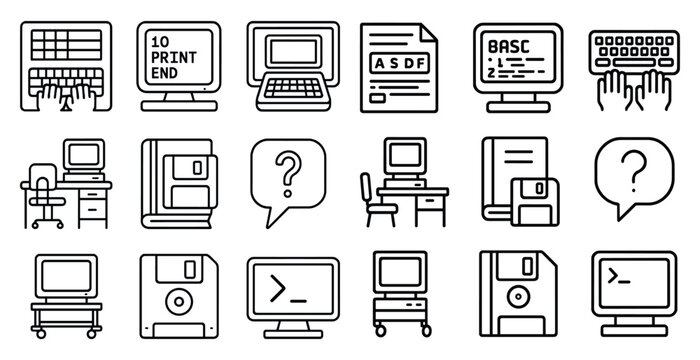 Computer monitor with the word 