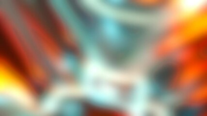Poster - Abstract Colorful Gradient Background With Flowing Animation