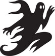 © Creative Art - halloween scary monster silhouette vector