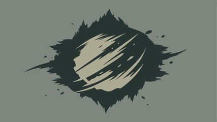 Poster - Abstract grunge illustration with transparency ready for versatile creative design projects