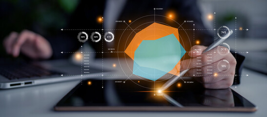 Poster - Big data and analytics support real-time insights, predictive modeling, and data-driven decisions for business intelligence and growth. Latch