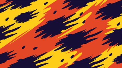 Poster - Abstract artistic pattern with vibrant colors suitable for various design purposes