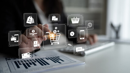 Poster - Omni-channel strategies improve customer experience with brand integration and unified marketing across digital platforms and channels. Latch