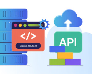 Database api integration cloud computing software development solutions