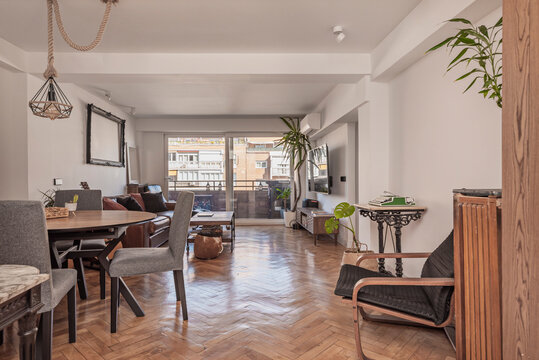 The dining room is the setting for family meals, dinners with friends, and special celebrations