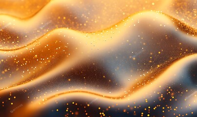 Poster - Gold abstract gradient background for social media wallpaper and festive backgrounds like Christmas and Valentine's. Versatile Festive Backdrop for Social Media, Events, and Digital Marketing.