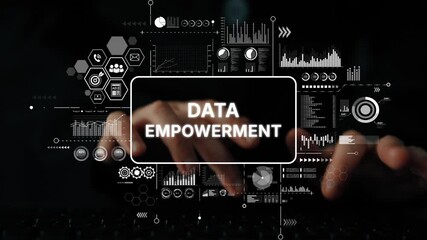 Poster - Data Empowerment and Analytics Visualization for Business Insights and Growth Strategies in Modern Digital Era. Asymptotic smart data analytic.