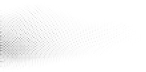 Wall Mural - clean abstract mesh dot wave background for website banner or hero section