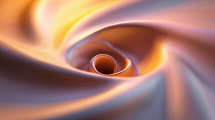 Poster - Mesmerizing swirl of soft pastel colors creates dreamy, ethereal effect, evoking sense of calm and tranquility