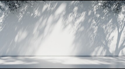 Poster - Serene misty forest landscape with tall trees shrouded in fog and soft sunlight filte through dense foliage creating a tranquil outdoor scene