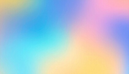 Poster - Abstract blurred grainy gradient background texture. Colorful digital grain dust soft 