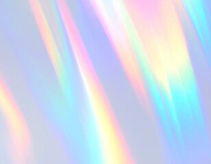 Leinwandbilder - Glitch grainy Abstract smeared Iridescent gradient blurred unique background texture