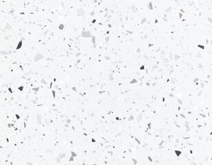 Leinwandbilder - White terrazzo background with