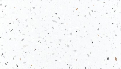 Leinwandbilder - White terrazzo background with