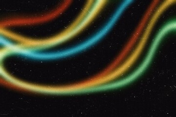 Wall Mural - vibrant color gradient shape background, abstract multicolored grainy wave shaped hologram gradients