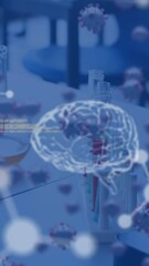 Poster - Animation of data processing over lab