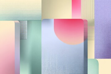 Poster - Abstract colorful geometric backgrounds with gradient shades and textured patterns for creative design and digital artwork projects