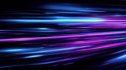 Aufkleber - Vibrant Light Speed Motion Blur Illustration with Neon Colors and Dynamic Streaks for High-Speed Energy and Futuristic Background Design