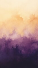 Aufkleber - Abstract landscape painting of serene outdoors in daylight