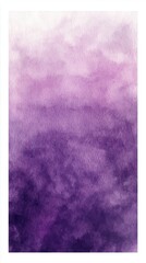 Aufkleber - Abstract purple watercolor wash painting in serene studio setting