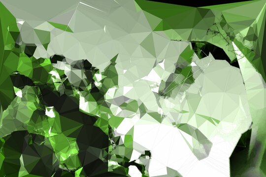 Generated image of abstract green background