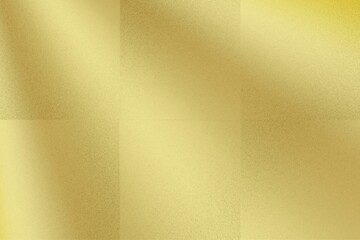 Poster - Endless textured golden surface is flowing in flat design with gradient blocks transparent backdrop