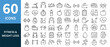 © CreativeDH - Fitness and weight loss icons exercise health