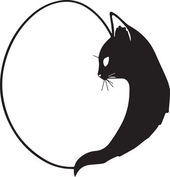  Cat vector art