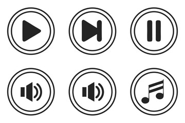 buttons for web vector