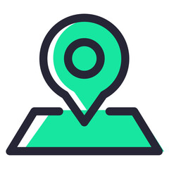 Aufkleber - Abstract glowing silhouette icon of a person rendered with transparency for versatile design applications