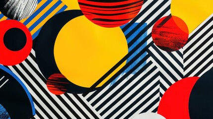 Poster - Bold graphic print with high contrast