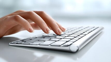Poster - Editorial photograph of a financial advisor using software to create a financial plan, editorial photography style