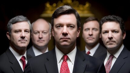 Poster - Magazine spread on top financial advisors of the year, magazine photography style