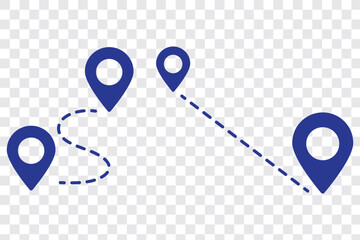 Poster - Location icon. Map pin icon set. location marker. location pin. Map pin icon vector illustration eps 10.