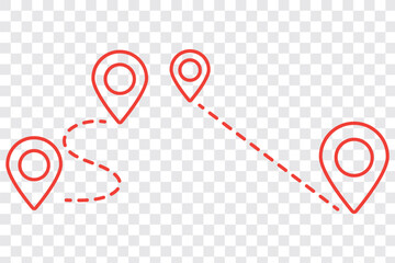 Poster - Location icon. Map pin icon set. location marker. location pin. Map pin icon vector illustration eps 10.