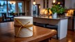 © Lestari_Suti - Cozy candle kitchen table interior design
