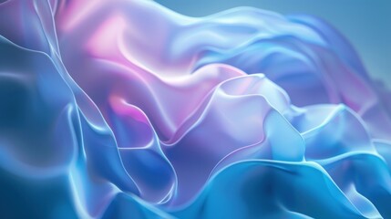 Poster - Abstract background with smooth gradient shapes and soft lighting